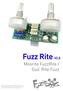 Fuzz Rite V2.0. Mosrite FuzzRite / Gus Rite Fuzz