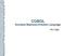 COBOL Common Business-Oriented Language