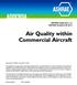 Air Quality within Commercial Aircraft