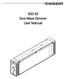 XSD-S3 Sine Wave Dimmer User Manual