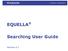 EQUELLA. Searching User Guide. Version 6.2