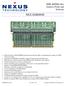 NEX-DDRHSM. DDR 400MHz Bus Analysis Probe and Software