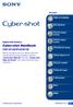 Cyber-shot Handbook DSC-W120/W125/W130. Table of contents. Index VCLICK!