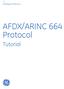AFDX/ARINC 664 Protocol