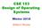 CSE 153 Design of Operating Systems