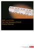 ABB i-bus KNX Fan Coil Actuators FCA/S Product Manual