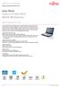 Data Sheet Fujitsu CELSIUS H910 Mobile Workstation