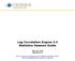 Log Correlation Engine 3.4 Statistics Daemon Guide July 29, 2010 (Revision 3)