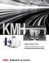 KMH KMH1000/1250 HORIZONTAL MACHINING CENTERS