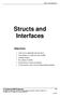 Structs and Interfaces