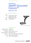 Specifications SMART Document Camera. Model SDC-330. Physical specifications. Standard Features