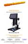 Quality-Management. Digital microscope with display for visual inspection, etc. Microscope cwhpro 302