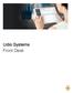 Udio Systems. Front Desk