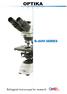 m i c r o s c o p e s I T A L Y b-600 series IOS TM Biological microscope for research objective