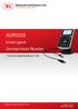 ACR123S. Intelligent Contactless Reader. Technical Specifications V1.05. Subject to change without prior notice.