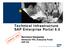 Technical Infrastructure SAP Enterprise Portal 6.0