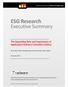 ESG Research. Executive Summary. By Jon Oltsik, Senior Principal Analyst, and Colm Keegan, Senior Analyst