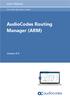 AudioCodes Routing Manager (ARM)