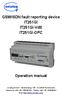 GSM/ISDN fault reporting device IT251GI IT251GI-VdS IT251GI-OPC Operation manual