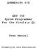 QUBBESoft P/D. QEP III Eprom Programmer For the Sinclair QL. User Manual