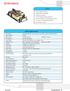 Electrical Specifications VAC/390 VDC, Universal (Derate from 100% at 100V AC to 95% at 85V AC)