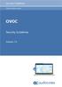 Security Guidelines. OVOC Product Suite OVOC. Version 7.6