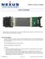 NEX-P6960M. P6960 to Mictor Adapter. General Description
