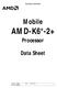 Preliminary Information. Mobile AMD-K6-2+ Processor. Data Sheet