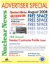 Nuclear News ADVERTISER SPECIAL. FREE SPACE FREE SPACE FREE SPACE FREE SPACE FREE SPACE 14th Annual Vendor/Contractor Profile Issue.