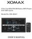2 Din Car RDS/FM/AM Radio, MP3 Player with USB Inputs. Model No.:XM-2R421 USER S MANUAL