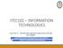ITEC102 INFORMATION TECHNOLOGIES