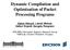 Dynamic Compilation and Optimization of Packet Processing Programs