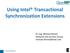 Using Intel Transactional Synchronization Extensions