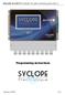 SYCLOPE ALTICE O Controller for public swimming pools (Part 2) Programming instructions. Reference: ALT0000 Rev: 1