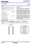 DATASHEET HM-6617/883. Features. Description. Ordering Information. Pinout. 2K x 8 CMOS PROM. FN3016 Rev.3.00 Page 1 of 7. June FN3016 Rev.3.