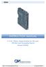 D5090S INSTRUCTION MANUAL. D A SIL 3 Relay Output Module for NE Load. DIN-Rail and Termination Board, Model D5090S