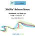 XMPie Release Notes. PersonalEffect 4.6, udirect 4.6, uimage 4.6 and uedit 2.1. March 2009, Build Cover Page