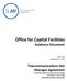 Office for Capital Facilities Guidance Document