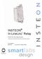 INSTEON. INSTEON Inline Relay Module. For models: #2475S In-LineLinc Relay 400W