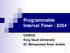 Programmable Interval Timer CEN433 King Saud University Dr. Mohammed Amer Arafah