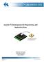 KJ Joystick I 2 C Development Kit Programming and Application Note. Knowles Acoustics Maplewood Drive Itasca, IL 60143