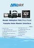 NAVpilot-700/711/711C. Yamaha Helm Master Interface