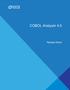 COBOL Analyzer 4.0. Release Notes