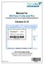 Manual for WinTexx 3 Lite and Pro - Translated Version of the Original Operating Manual. Version 9.10