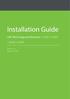 Installation Guide. UHF RFID Integrated Machine: U1000E, U1000F, U2000E, U2000F. Version: 1.0 Date: