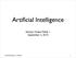 Artificial Intelligence. Section Notes: Week 1 September 2, 2010