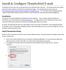 Install & Configure Thunderbird E- mail