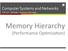 Memory Hierarchy (Performance OpAmizaAon)