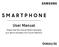 SI\MSUNG SMARTPHONE. User Manual. Please read this manual before operating your device and keep it for future reference. GalaxyS6