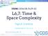 L6,7: Time & Space Complexity